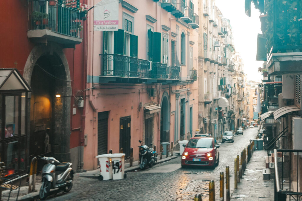 Ruelles du centre historique de Naples